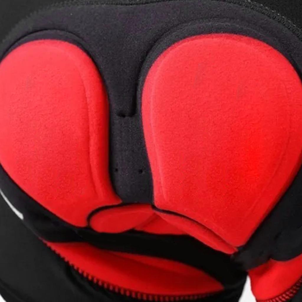 Cyklistické spodní prádlo kompresní rychleschnoucí prodyšné 3D polstrování cyklistická vložka spodní kalhotky pro cyklistiku Biker Červená