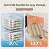 Fresh Keeping Freezer Box Narrow Style Wontons Box Food Grade Dumpling Storage Box  Home Kitchen