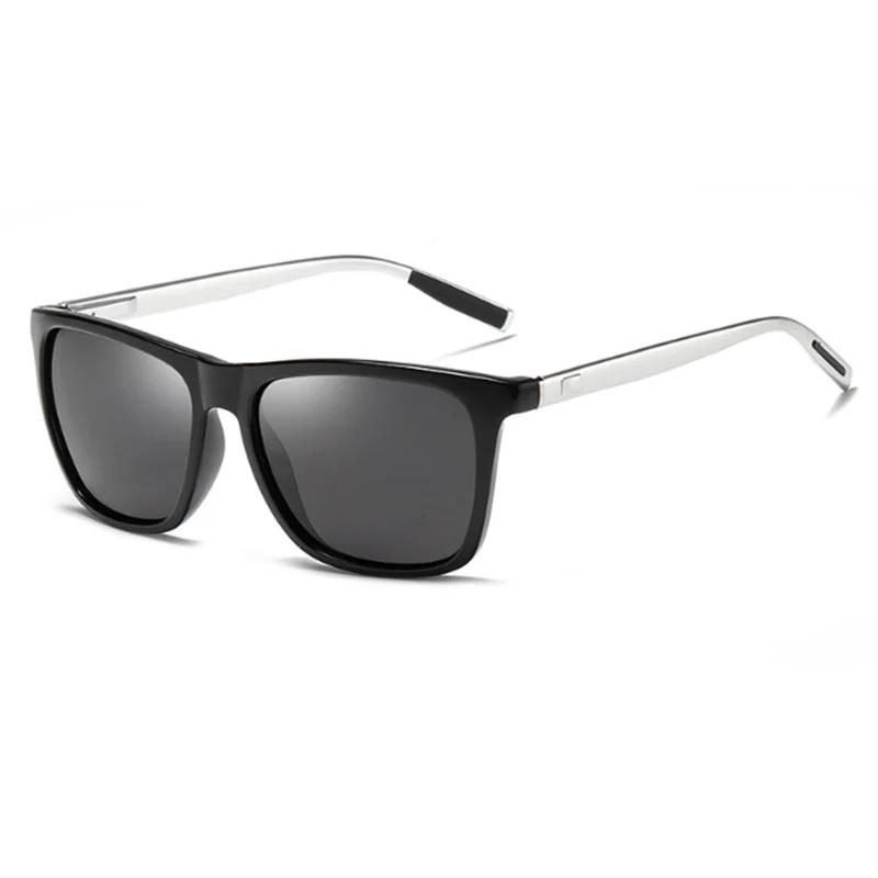 

Fashion Sunglasses Men Women Aluminum Magnesium Driver Square Prescription Sunglasses 0 -0.5 -1.0 -2.0 To -5.0 Myopia -1.5