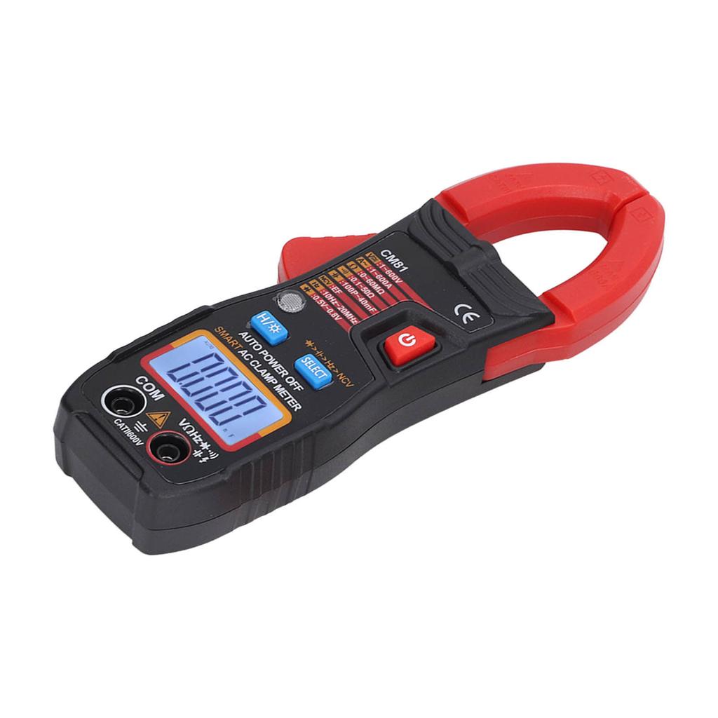 Digital Clamp Meter Multifunctional AC DC Ammeter Smart Auto Ranging Multimeter 1V?600V