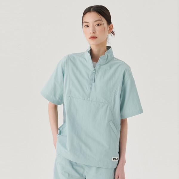 Fila Antibacterial Essential Short Sleeve Anorak minted/90