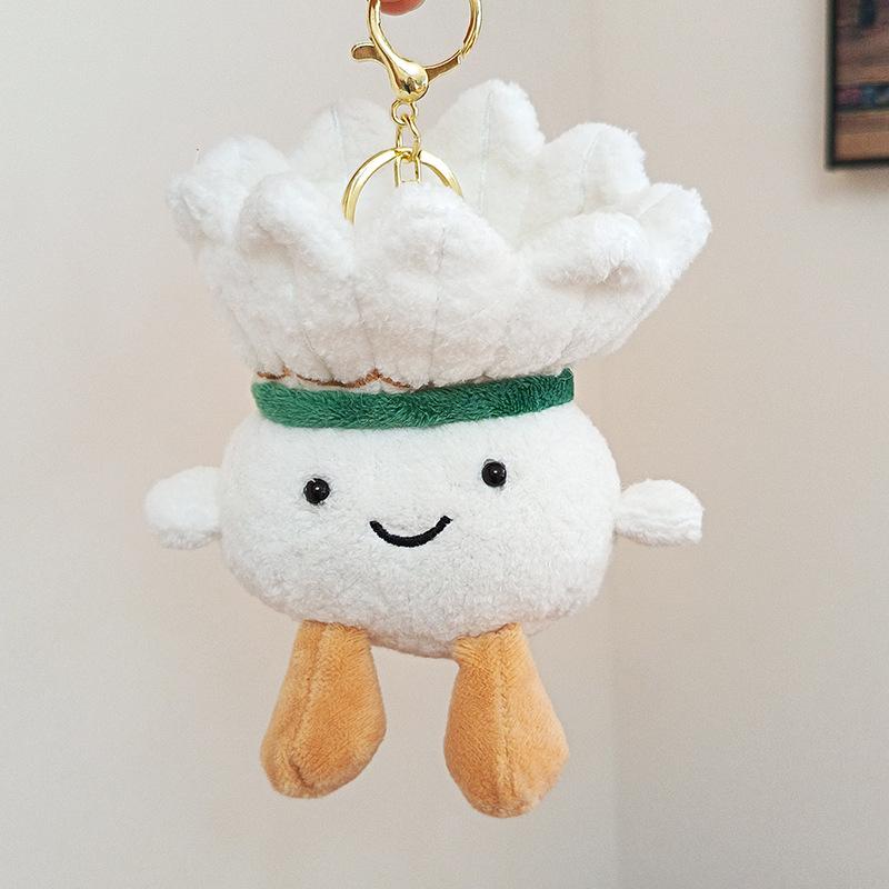 Fun and Cute Series Basketball Badminton Dolls School Bag Pendant Decoration Plush Doll Couple Car Keychain