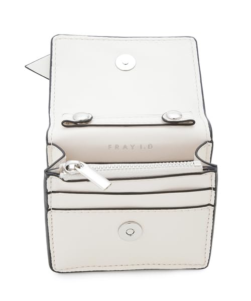 FRAY Ruel Mini Ribbon Wallet FWGG254336 White I.D. 2-Way Women's