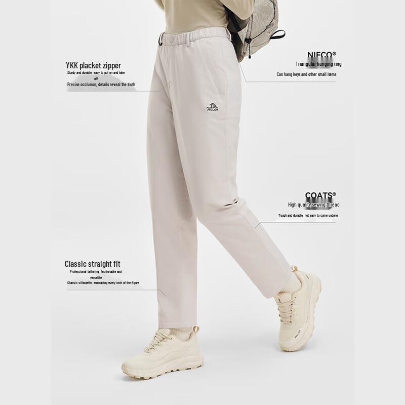 Pelliot Men's Outdoor Lightweight Insulated Hiking Pants