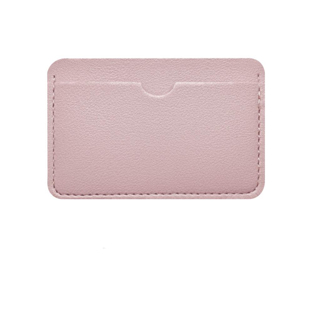 Credit Card Case Portable Bank Card Holder Pu Leather Card Holder Compact Id Badge Protector For Backpacks Bank Cards Credit