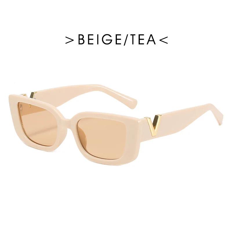 New Small Rectangle Sunglasses Men Women Square Sun Glasses Travel Shades Vintage Retro Shades UV400 Femme