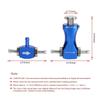 Car Bleed Valve Gauge Auto Turbo Boost Controller Regulating Vehicle Car Modified Pressurize Petrol Manual Aluminum Adjustable