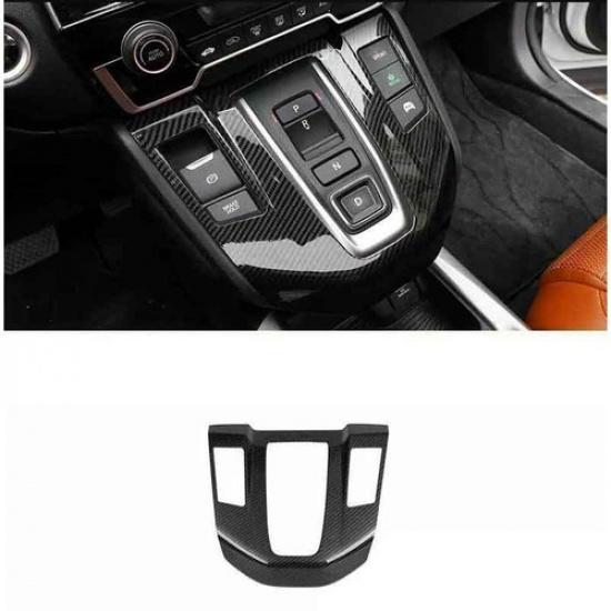 2017- Center Console Gear Shift Panel Hybrid Carbon Fiber For Honda CRV CR-V