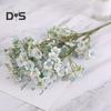Artificial Flowers Lush Spring Decoration Vibrant Color Gypsophila Silk Flowers Bouquet