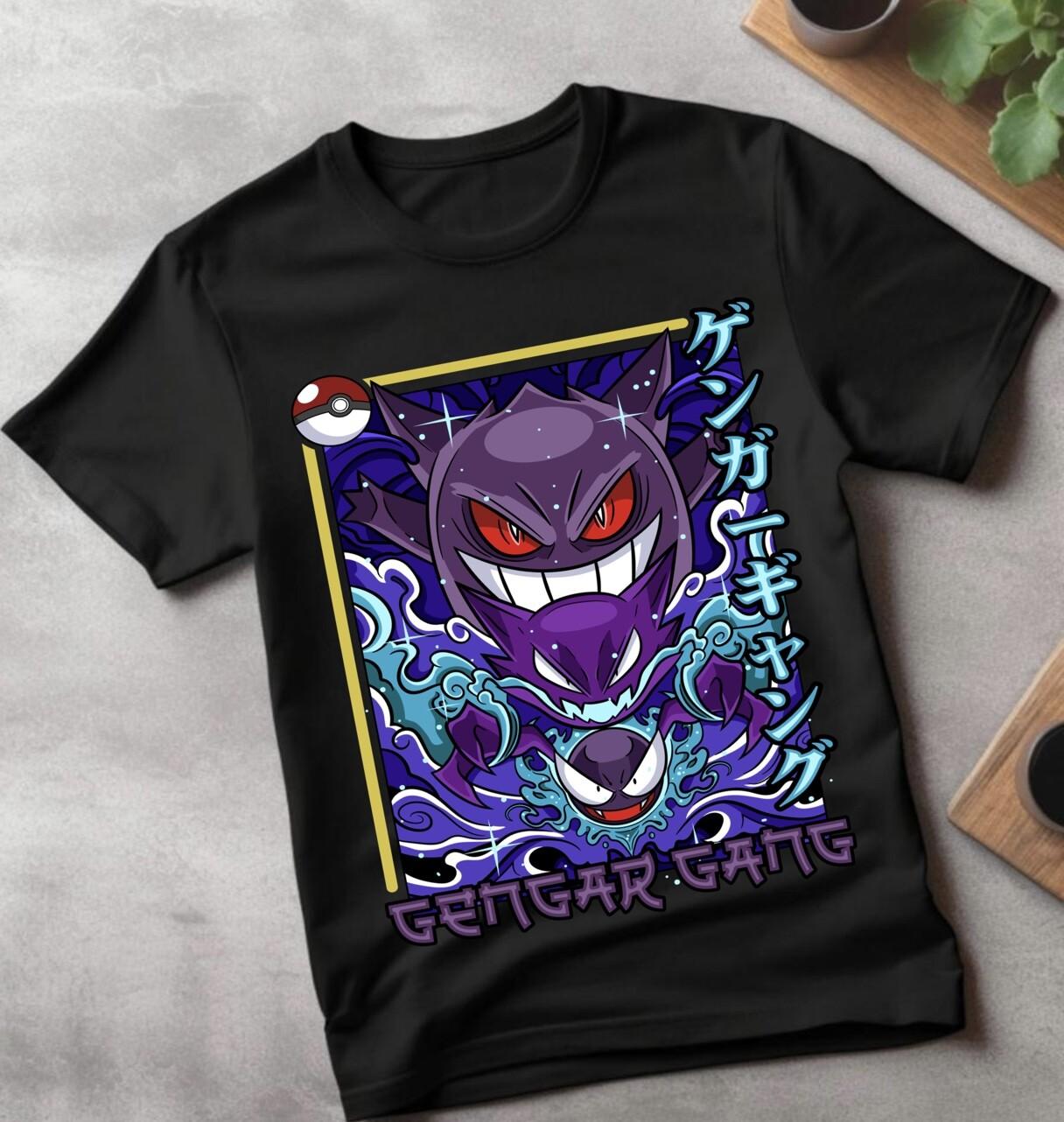 

T-Shirt Mens Womens Tees Top Graphic Shirt Anime Manga Otaku T-Shirt Mens Womens Tees Top Anime Horror Shirt Tee All Size S