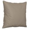 Vidaxl 2-Osobowa Sofa Z Poduszkami, Kolor Taupe, 120 Cm, Mikrofibra