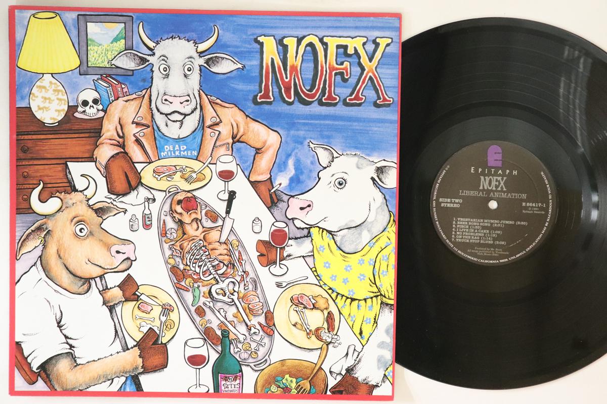 

LP Record NOFX - Liberal Animation E864171 EPITAPH 1991 US Rock Used