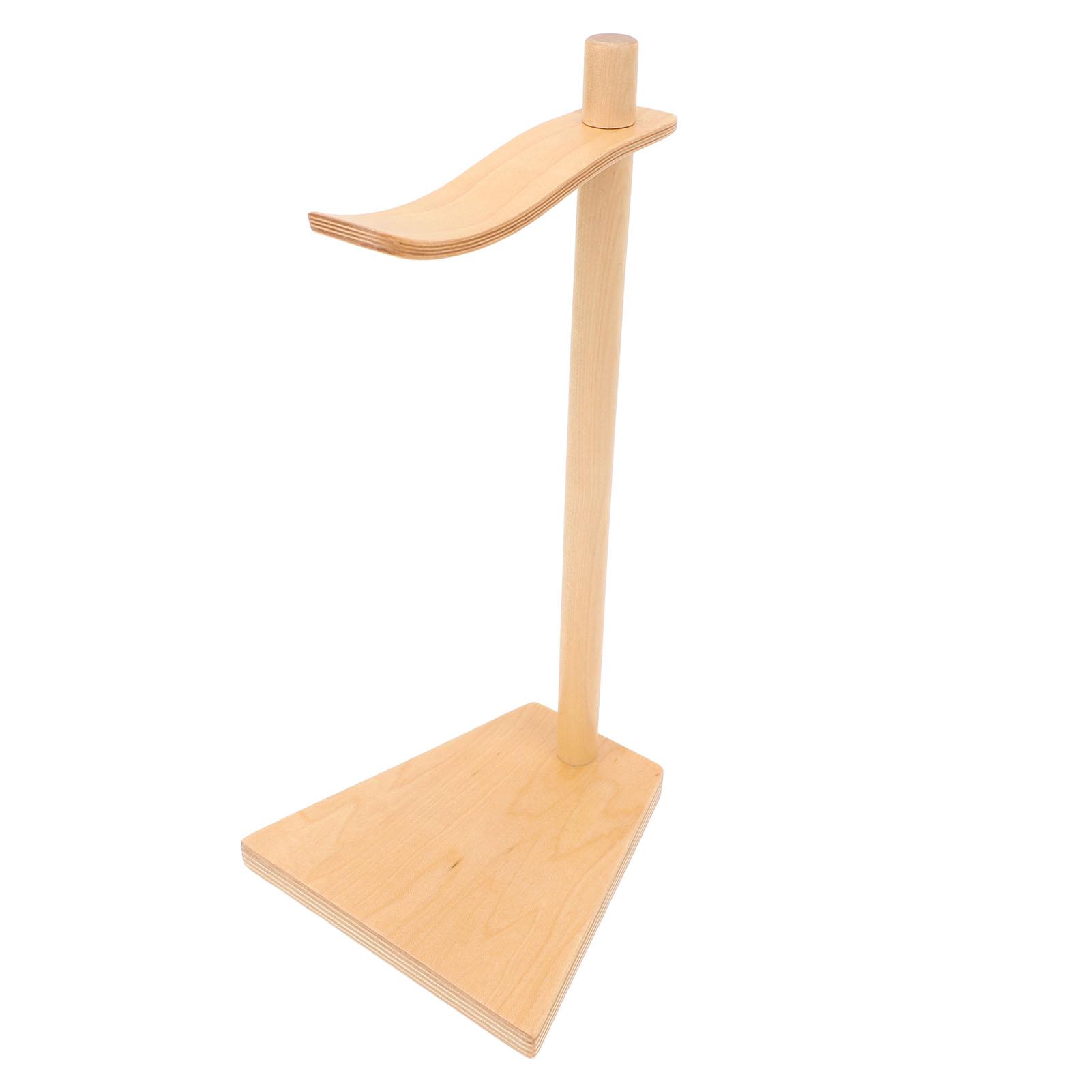 

Деревянная подставка для наушников Противоскользящая Устойчивая Универсальная Сделай сам Настольный Держатель для игровой гарнитуры с основанием для