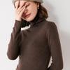 Women's Slim Fit High Neck Wool Base Layer Sweater - Autumn/Winter Collection