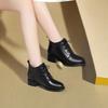 Martin Boots Women's British Style Comfortable 2025 Autumn and Winter Fashion Casual Foreign Style Warm Non-slip Versatile Velvet Boots