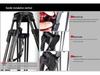 TX-V12L PLUS Hydraulic Pan Head & Aluminum Tripod Set - Broadcast-Grade Alloy