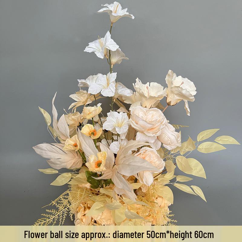 

Artificial Flowers for Weddings, Birthdays, Engagements & Aisles: Welcome Floral Centerpieces & Ground Row Decor