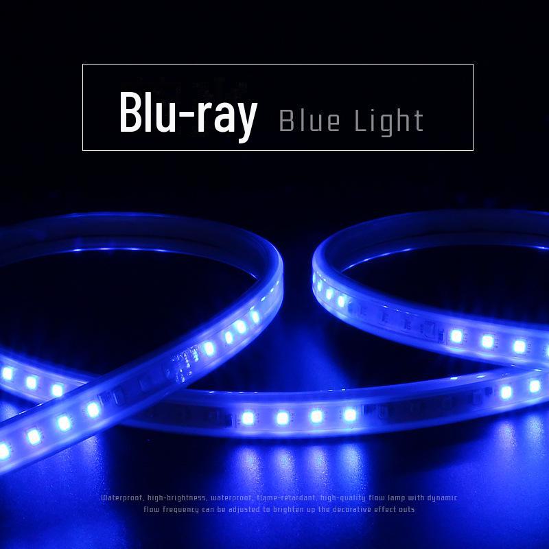 Seven-Color LED Marquee: Waterproof, High-Brightness, Color-Changing Light Strip for Outdoors
