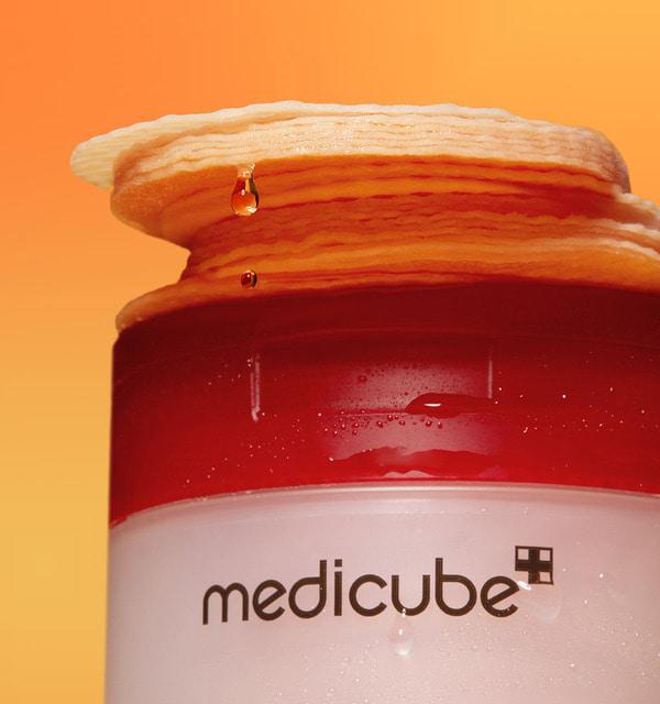 Medicube Red Succinic Acid Daily Toner Pads (70 Sheets X 2)