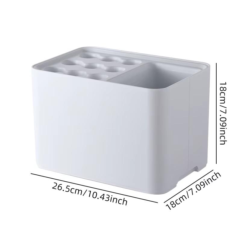 Damlama tepsisine sahip şemsiye rafı, giriş koridorunun köşesinde yerden tasarruf sağlayan depolama için uygundur, 10/15 şemsiye tutabilir