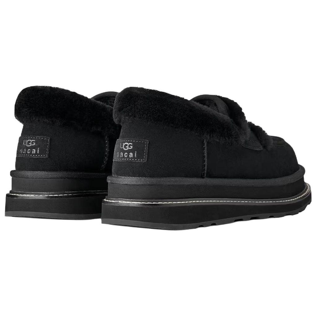 Sacai x UGG Loafer Czarne Sneakersy Unisex 1178370-BLK