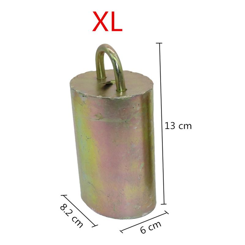 Bauernhof Kupferglocke für Haustier Hundehalsband Anti-Verlust Halskette Bronze Klingelglocken für Kuh Schaf Pferde Geflügel Tier Welpen Zubehör