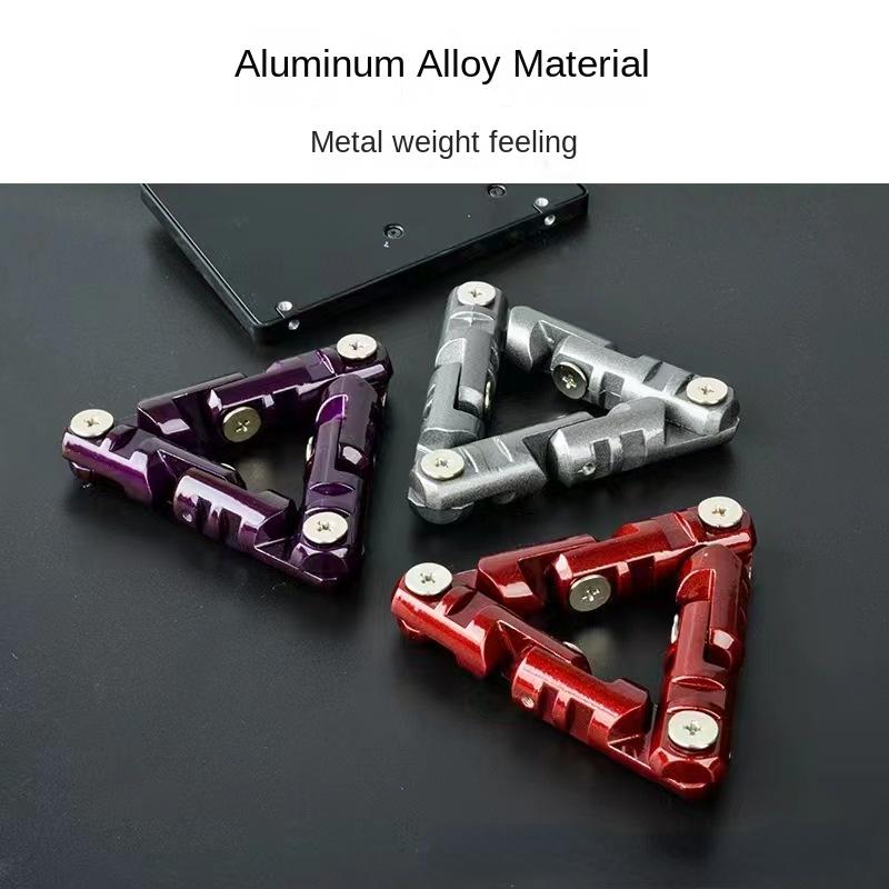Metal Infinite Flip Over Chain Stress Reducing Toys Antistresse Fidget Gadgets Relieve Stress Reducing Novelties Exercise Palms