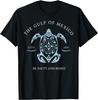 Gulf of Mexico Turtle Be Salty And Resist Graphic T-Shirt Fashionable Cotton Crew Neck Tee