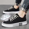 2025 Spring Live Broadcast Niche Canvas Low-top Breathable Board Shoes Retro Douyin Trendy Men's Shoes Catwalk Tooling Shoes Men's