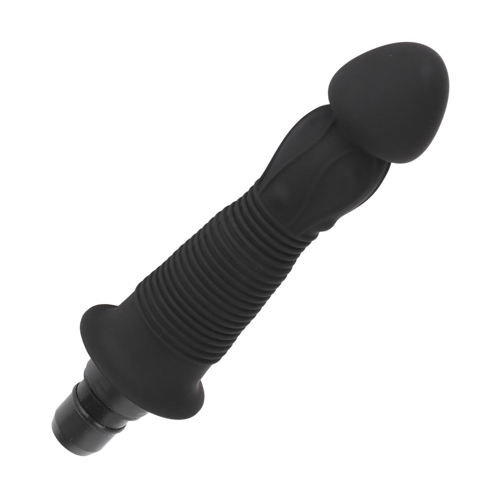 Deep Tissue Massager Head Soft Silicone Replaceable Head Attachment for Muscle Massager Black 0.7in