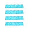 1/4Pcs Mahjong Rack with Detachable Magnetic Pusher Scalloped Acrylic Mah Jongg Tile Holder