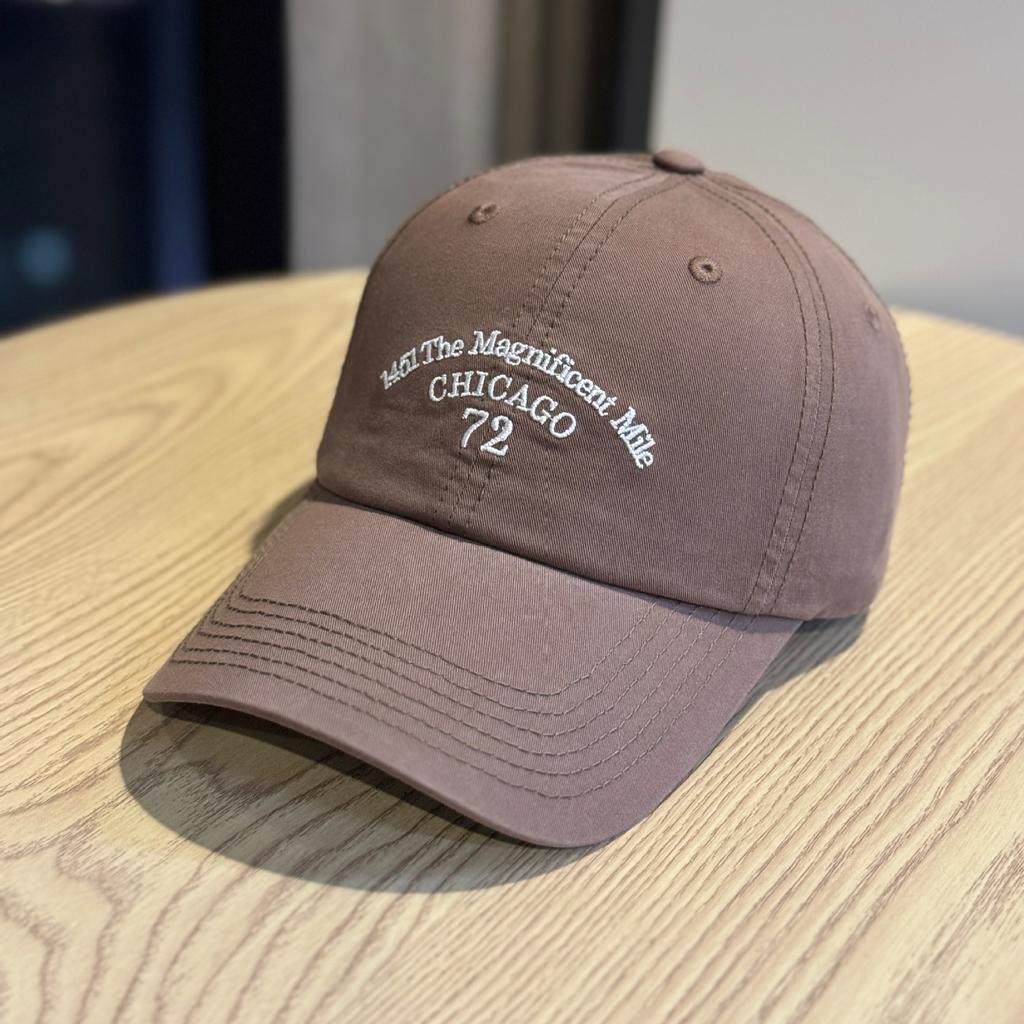 New American Retro Letter Embroidery Deep-fit Soft-top Baseball Cap, Sun Protection, Face-slimming, Versatile Duckbill Cap