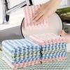 5-Pack Ultra-Soft Microfiber Dish Cloths - Super Absorbent and Machine Washable Towels - Multipurpose for Kitchen, Bathroom, Car Cleaning Supplies