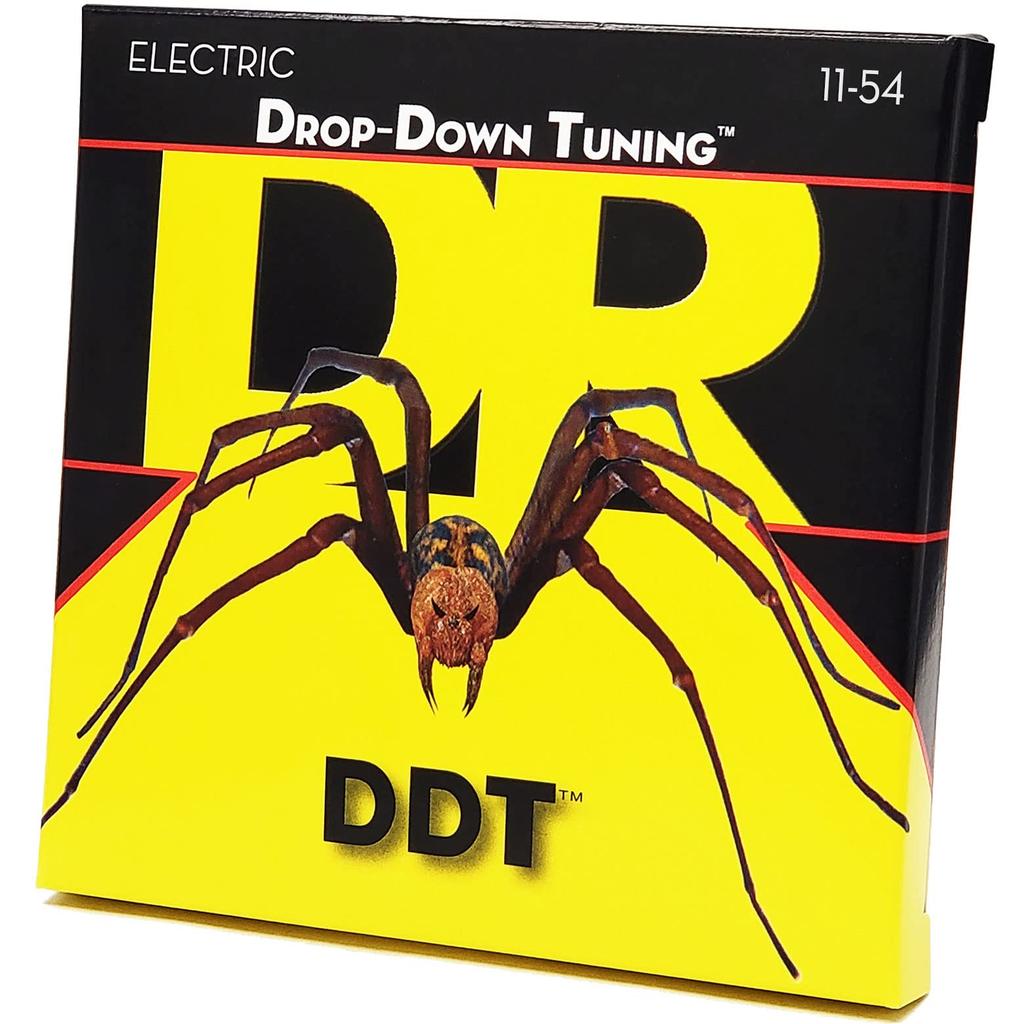 DR Strings Electric Guitar (D-R) Strings, Drop-Down Tuning, Nickel, .011-.054, DDT-11