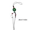Cute Rabbit Pendant Phone Straps Lanyard Traditional Ping Buckle Phone Accessory Rabbit Phone Charm for Keys and Bags