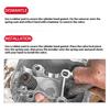 Motorcycle Spring Compressor Maintenance Removal Kit Premium Carbon Steel Tools With Hemispherical Rubber Support Design