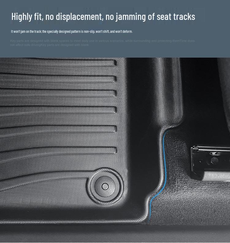 Eco-Friendly TPE Floor Mats for 18-26 Volvo XC60 - Includes Dirt-Resistant Trunk Mat