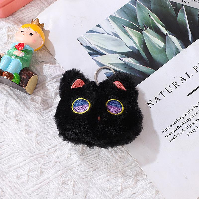 Słodki Kot Pluszowa Lalka Brelok Kreskówka Wypchany Brelok Plecak Wisiorek Dekoracja Torba Kluczowe Akcesoria Dla Par Prezenty