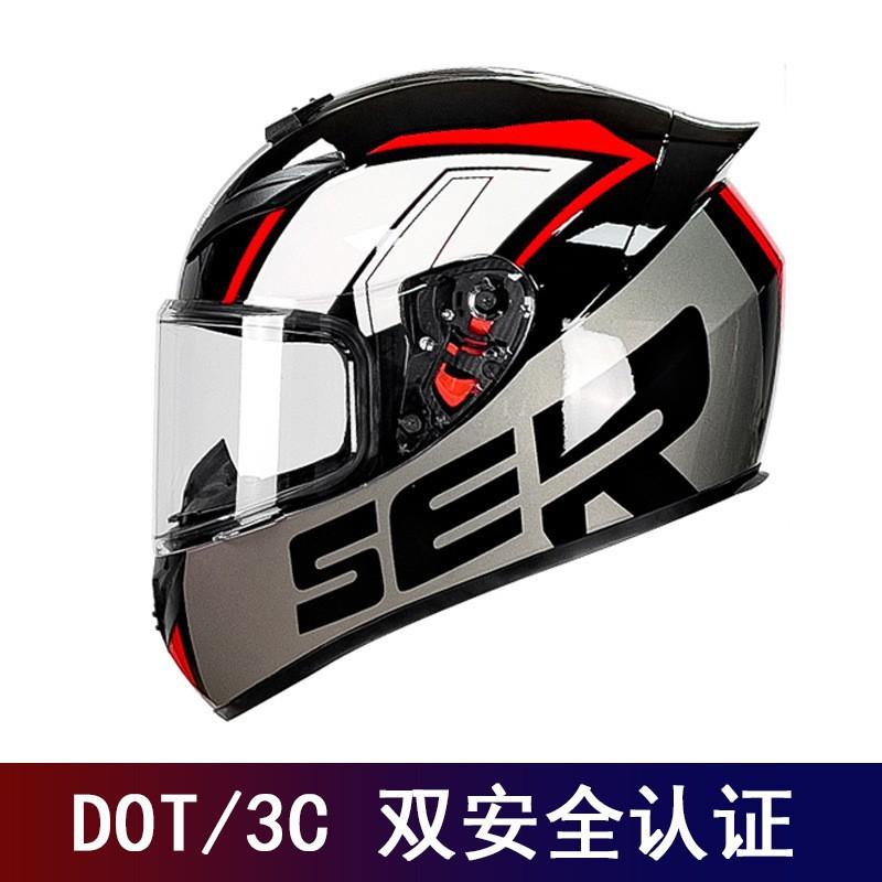 Strictly Sell Motorcycle Full Helmets Men Women Retro Helmets/3C Safety Transparent Mirrors