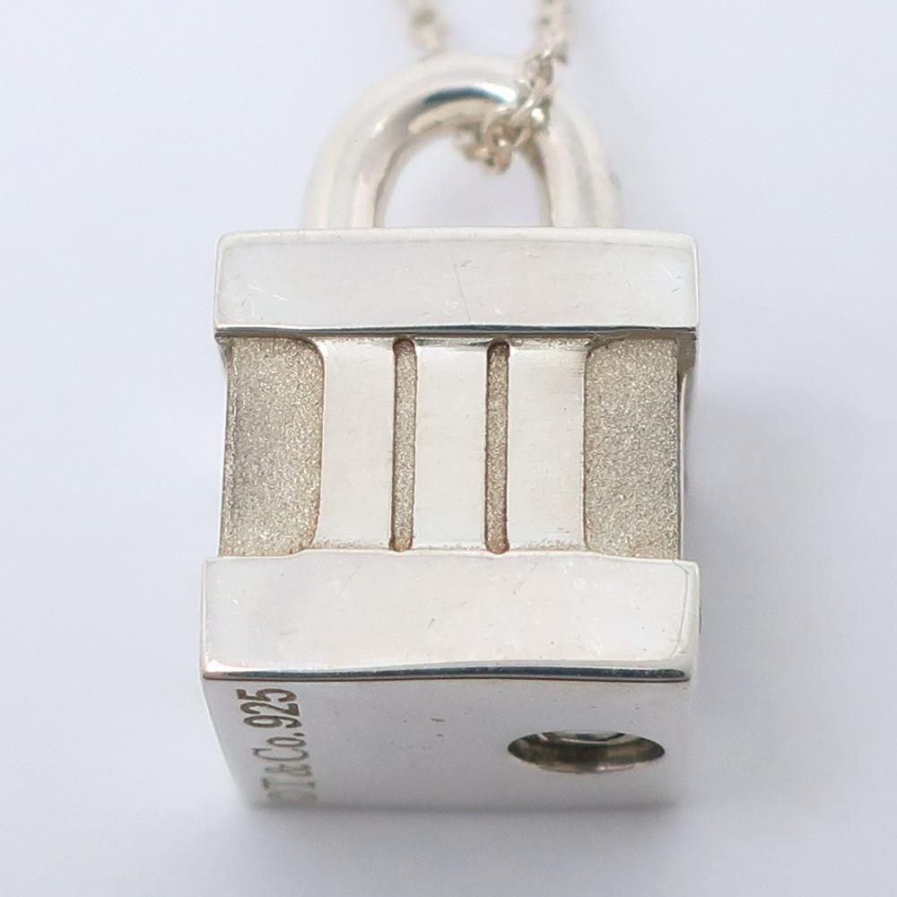 TIFFANY&Co. atlas lock Necklace Silver925 11.7g Women Used