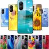 Tempered Glass Case For Xiaomi Poco X7 Pro Case Hard Glass Back Cover Soft TPU Bumper For Redmi Turbo 4 Phone Case X7Pro Turbo4
