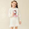 Girls' Spring Long-Sleeved Dress 2024 New Style Baby Girl's Dress for Middle and Older Children