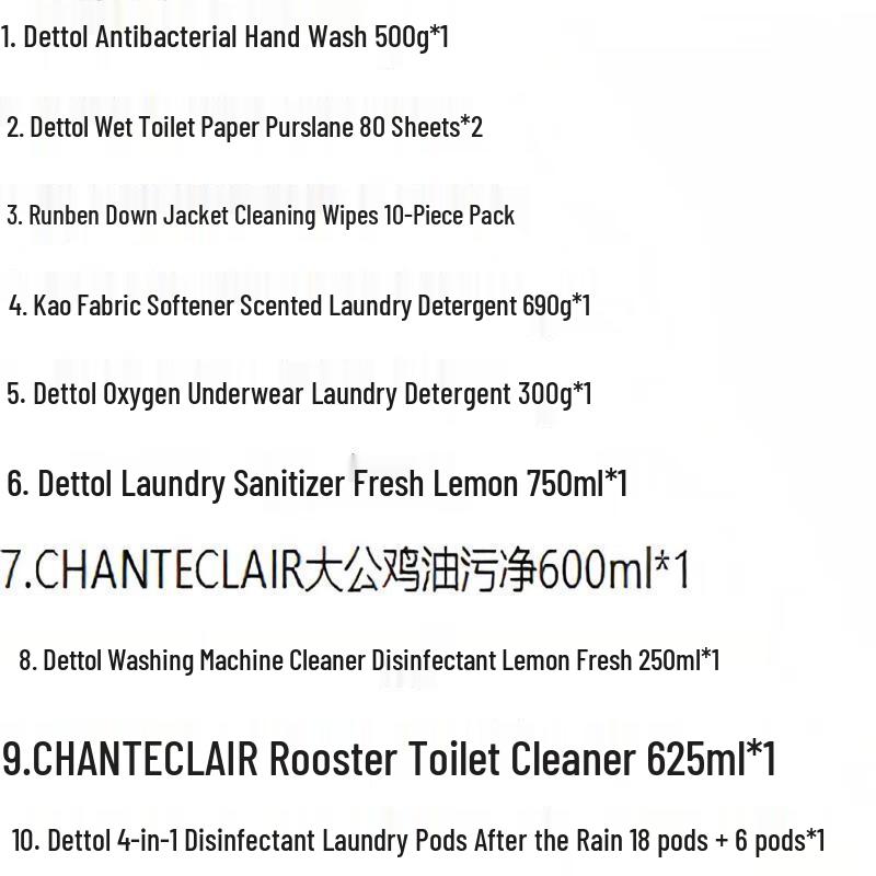 Dettol Household Cleaning & Personal Care Set