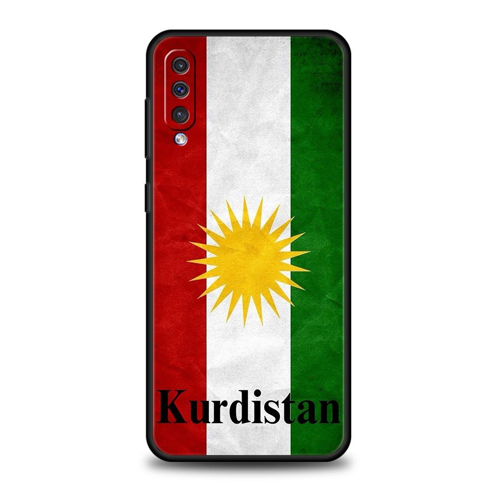 Kurdish flag Phone Case For Samsung A56 A36 A26 A54 A52 A24 A14 A50 A72 A70 A40 A20E A06 A12 A22 A34 A42 A32 A04s A16 5G Cover