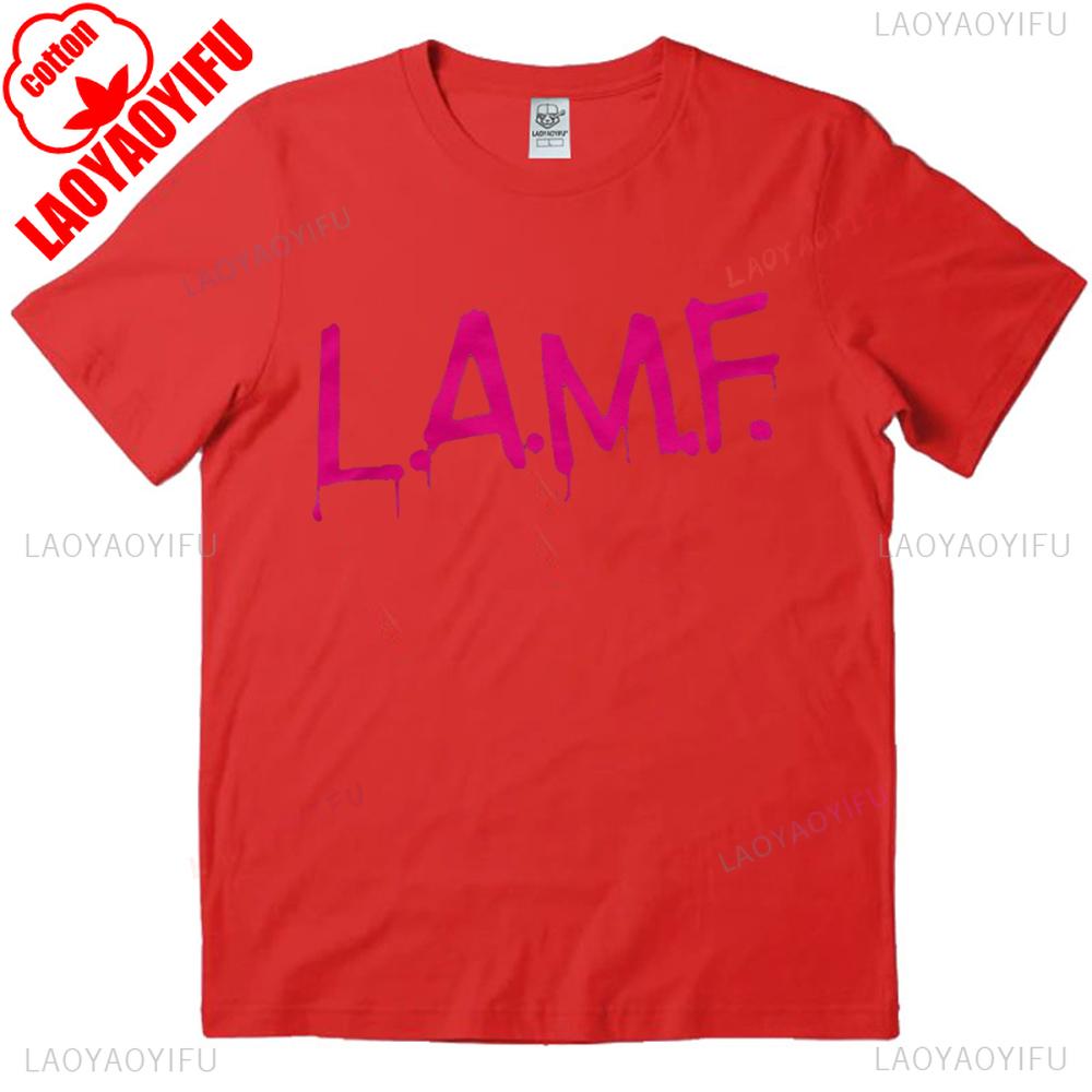 Футболка LAMF LAMF, которую носит Джонни Тандерс. Премиальный хлопок. Удобная. Отлично подходит для бега и выходных. S