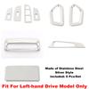 Car Silver Dashboard Air Outlet / Gear Shift Box / Window Lift Button Cover Trim Accessories For Geely Coolray sx11