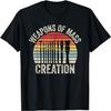 T-shirt Artiste Rétro Vintage Armes de Création de Masse Fourniture d'Art