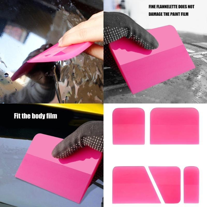 Professional Flexible Squeegee Scraper Tool for Car Film Application Ensures Bubble Free Finish & Scratch Free Surfaces