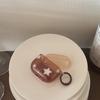Ins Minimalist Transparent Brown White Splash Star AirPods 4 Case Pro 3 New AirPods Pro 2 Cover