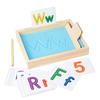 Writing Sandbox Cross-border Wooden Preschool Enlightenment Calligraphy Scraping Sandbox Children's Teaching Aids Wooden Educational Toys